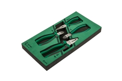 Bộ kìm mũi nhọn cong SATA 1 bộ 4 cái 09912A