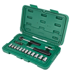 Bộ đầu cờ lê SATA 1/4inch 1 bộ 21cái 09521