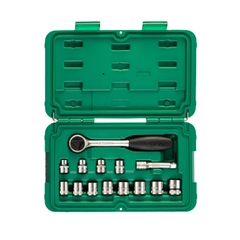 Bộ đầu cờ lê SATA 3/8inch 1 bộ 14 cái 09523