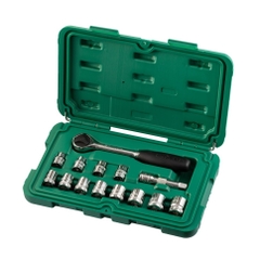 Bộ đầu cờ lê SATA 3/8inch 1 bộ 14 cái 09523