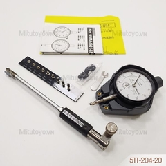 Bộ đồng hồ đo lỗ 10-18.5mm/0.01mm Mitutoyo 511-204-20