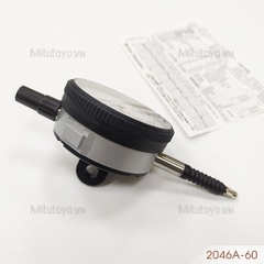 Đồng hồ so cơ khí 0-10mm/0.01mm chống nước Mitutoyo 2046A-60