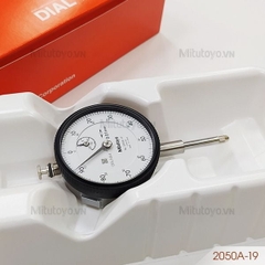 Đồng hồ so cơ khí 0-20mm/0.01mm Chống sốc Mitutoyo 2050A-19