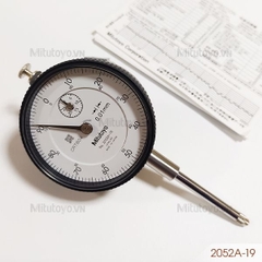Đồng hồ so cơ khí 0-30mm/0.01mm Chống sốc Mitutoyo 2052A-19