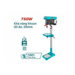 Máy khoan bàn 750W TDP207505 TOTAL
