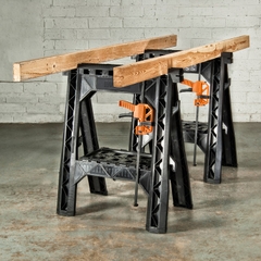 Bàn thao tác Worx WX065 Clamping Sawhorses with Bar Clamps