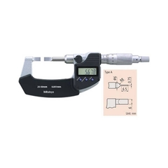 Panme điện tử đo rãnh 25-50mm/0.001mm kiểu A Mitutoyo 422-231-30