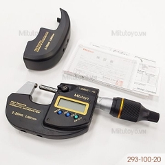 Panme điện tử đo ngoài 0-25mm/0.0001mm Mitutoyo 293-100-20