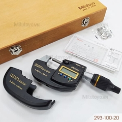 Panme điện tử đo ngoài 0-25mm/0.0001mm Mitutoyo 293-100-20