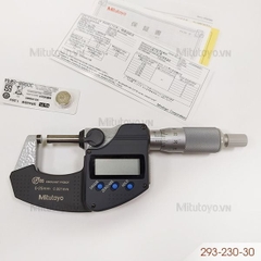 Panme điện tử đo ngoài 0-25mm/0.001mm (SPC) Mitutoyo 293-230-30