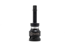 Đầu tuýp đen dài 6 cạnh SATA 35412 12mm - 1/2