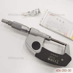 Panme điện tử đo ngoài không xoay 0-25mm/0.001mm Mitutoyo 406-250-30