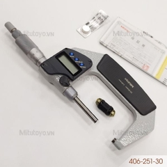 Panme điện tử đo ngoài không xoay 25-50mm/0.001mm Mitutoyo 406-251-30