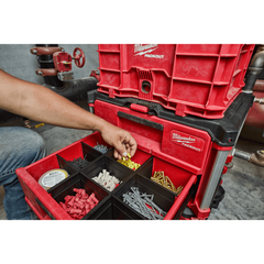 Hộp đựng dụng cụ 2 ngăn PACKOUT™ Milwaukee 48-22-8442