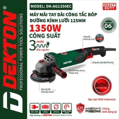 Máy mài góc điện có chỉnh tốc Dekton DK-AG1350EC