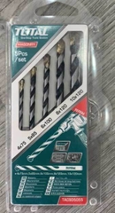 Bộ 5 mũi khoan bê tông TACSD5055 TOTAL