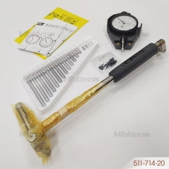 Bộ đồng hồ đo lỗ 100-160mm/0.01mm Mitutoyo 511-714-20