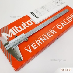 Thước cặp cơ khí 0-200mm/0.05mm Mitutoyo 530-108