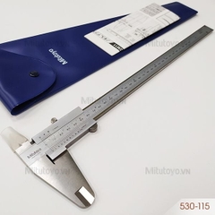 Thước cặp cơ khí 0-12''/0-300mm/0.05mm Mitutoyo 530-115