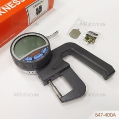 Đồng hồ điện tử đo dày 0-12mm (0-.47'')/0.001mm Mitutoyo 547-400A
