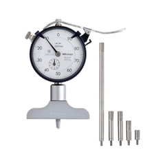Đồng hồ đo sâu 0-200mm/0.01mm Đế 63.5mm Mitutoyo 7211A