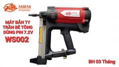 Máy bắn ty trần bê tông dùng pin Li-on hiệu MBM WS002