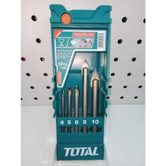 Bộ 5 mũi khoan kính TACSD7256 TOTAL