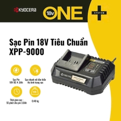 Sạc Pin 18V Tiêu Chuẩn Kyocera - XPP-9000