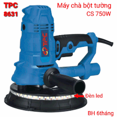 Máy chà tường 750w cầm tay có đèn giá rẻ TPC 8631