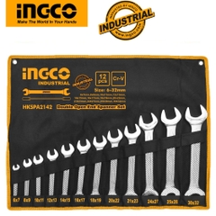 Bộ 12 Cờ Lê Hai Miệng HKSPA2142 INGCO