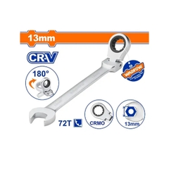 Cờ Lê Vòng Miệng Tự Động Lắc Léo 13Mm WSA6113 WADFOW