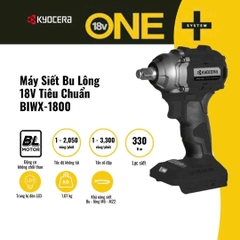 Máy Siết Bu-Long 18V Tiêu Chuẩn BIWX-1800 (Combo Pin+Sạc)
