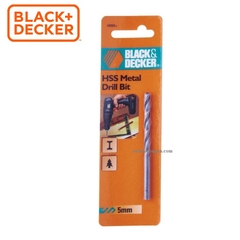 Mũi khoan sắt 5.0mm HSS Black+Decker A8069