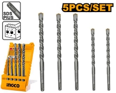 Bộ 5 Mũi Khoan Bê Tông Đuôi Gài AKD2052 INGCO