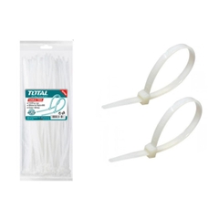 Bộ 100 dây rút nhựa trắng 100x2.5mm THTCT1001 TOTAL