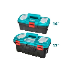 Bộ 2 hộp nhựa đựng công cụ 14 inch & 17 inch khóa nhựa TPBXK0021 TOTAL