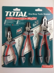 Bộ 3 kềm răng, cắt và nhọn cao cấp THT2K0301S TOTAL