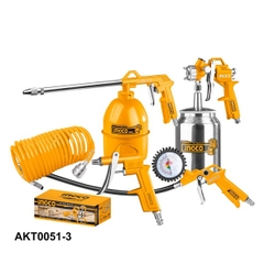 Bộ 5 Công Cụ Dùng Khí AKT0051-3 INGCO