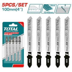 Bộ 5 lưỡi cưa lọng gỗ 6 răng TJSBT101D TOTAL
