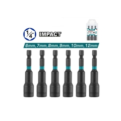 Bộ 6 mũi từ bắn tôn 6mm -12mm TAC2765061 TOTAL