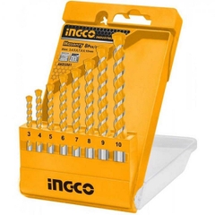 Bộ 8 Mũi Khoan Bê Tông Đuôi Trơn AKD3081 INGCO