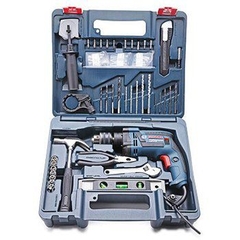 Máy khoan động lực GSB 13 RE Bộ 100 món Bosch 06012271K3