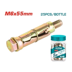 Bộ 25 neo nặng M6x55mm WJHA0605511 TOTAL