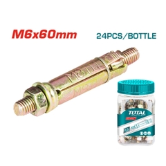 Bộ 24 neo nặng M6x60mm WJHA0606021 TOTAL