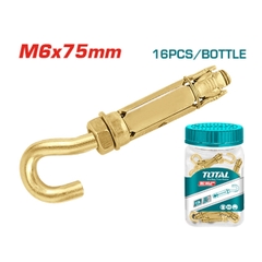 Bộ 16 neo nặng M6x75mm WJHA0607531 TOTAL