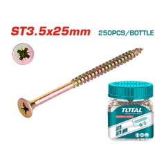 Bộ 250 vít bắt gỗ ST3.5x25mm WJBS3502511 TOTAL