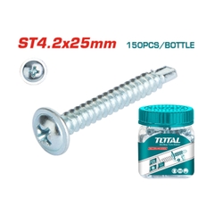 Bộ 150 vít tự khoan ST4.2x25mm WJSS4202511 TOTAL