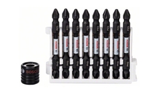 Bộ 8 đầu vặn vít Impact Control 65mm (PH2) 65mm (PH2-PH2) kèm đầu nam châm Bosch 2608522334