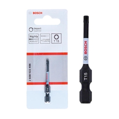 Đầu vặn vít T15 Power Bit (1 đầu), 1pc - MỚI Bosch 2608522486