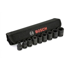 Bộ 9 chiếc 25mm 3/8'' 7,8,10,12,13,15,16,17,19 Bosch 2608551098